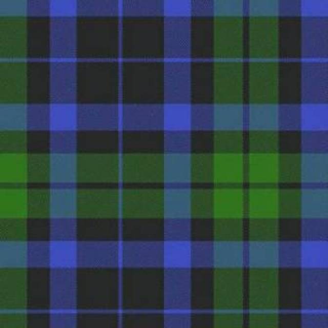 BlackWatch Plaid Fleece Fabric