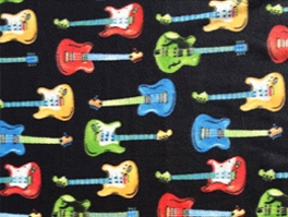 Musical Fleece Fabric