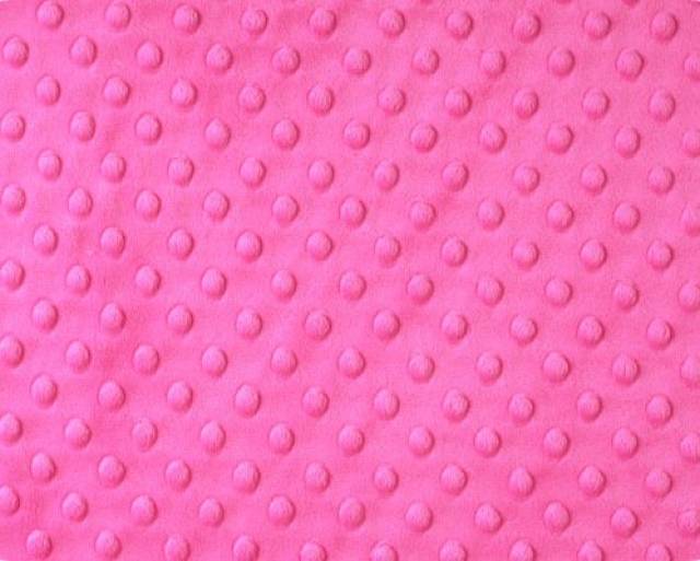 Fuchsia Cuddle Dimple Dot Fabric