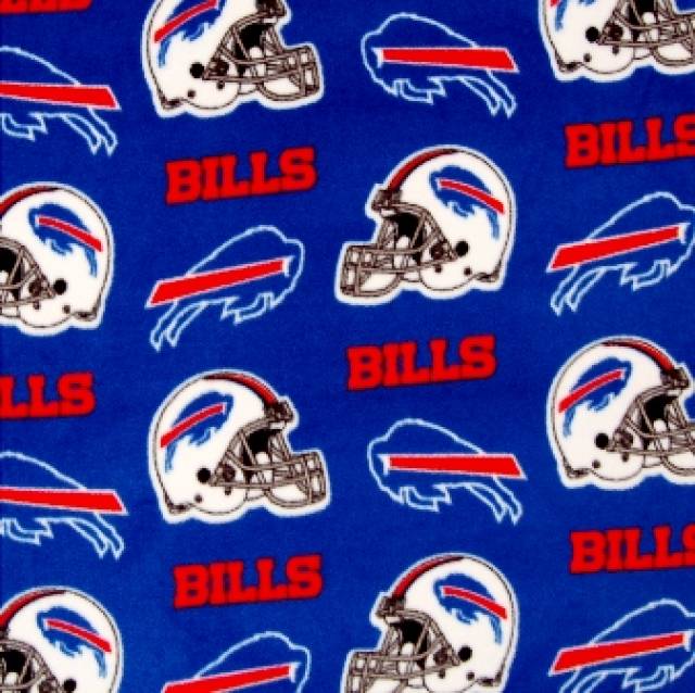 Buffalo Bills NFL Fleece Fabric