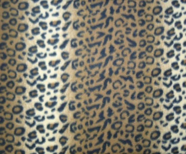 Jaguar Spots Fleece Fabric