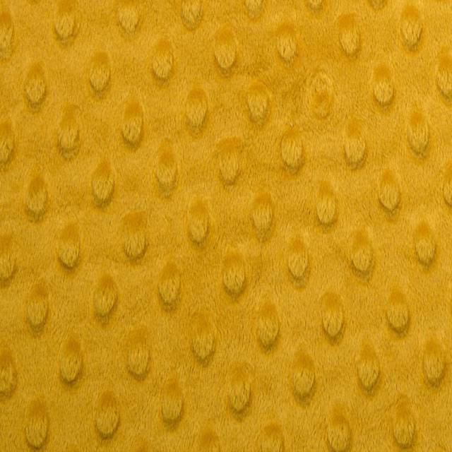 Gold Cuddle Dimple Dot Fabric