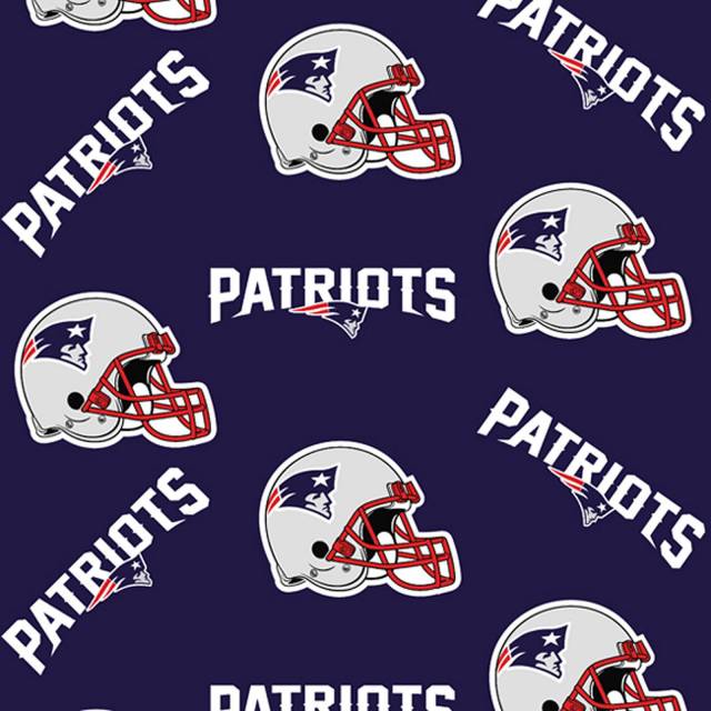 New England Patriots allover NFL Fleece Fabric