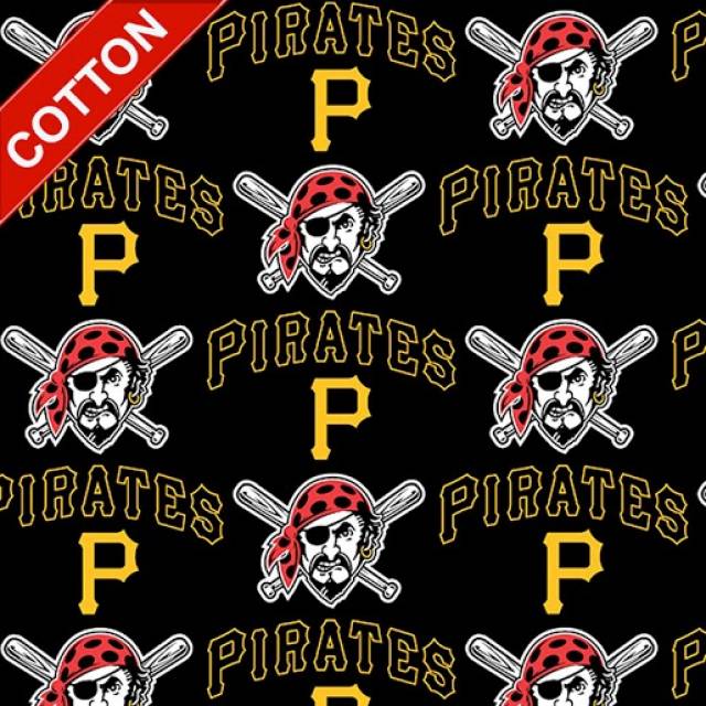 Pittsburgh Pirates MLB Cotton Fabric