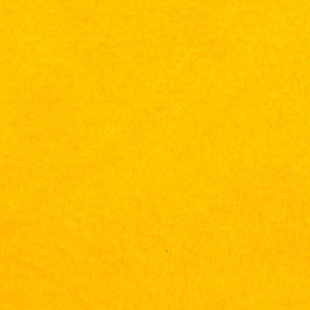 Canary Yellow Solid Fleece Fabric