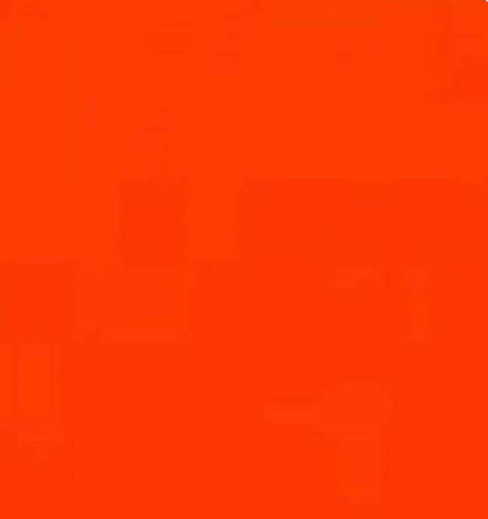 Neon Orange Solid Fleece Fabric