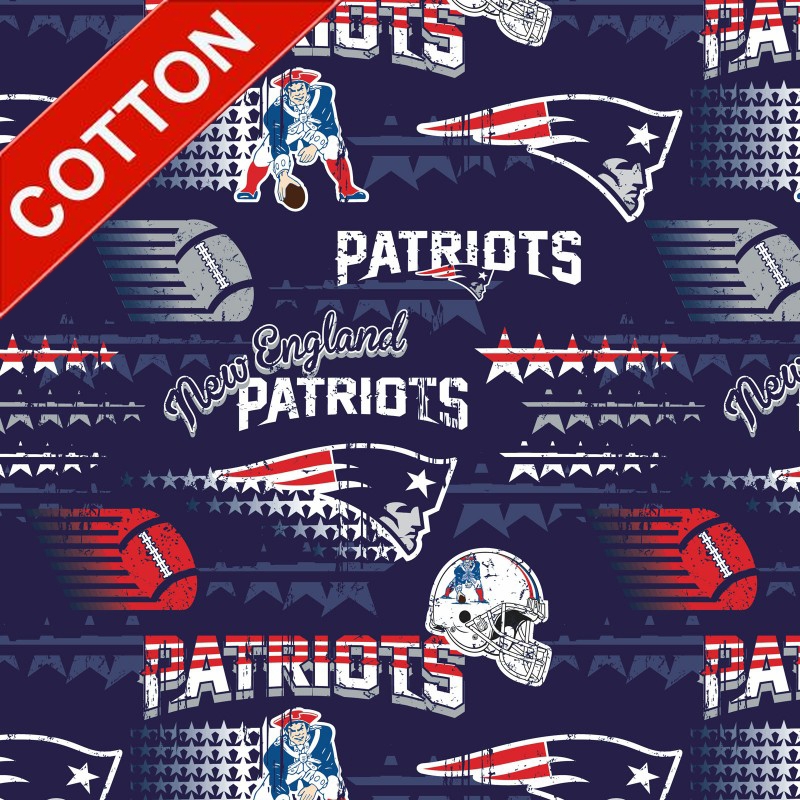 New England Patriots NFL Cotton Fabric