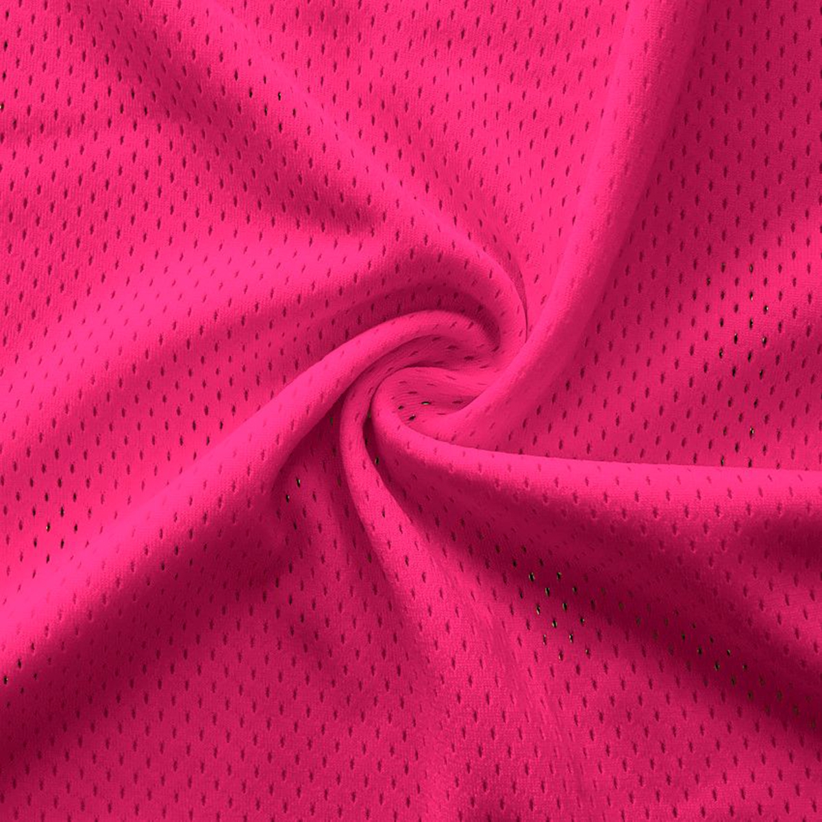 Neon Pink Pro Mesh Heavy Jersey Fabric