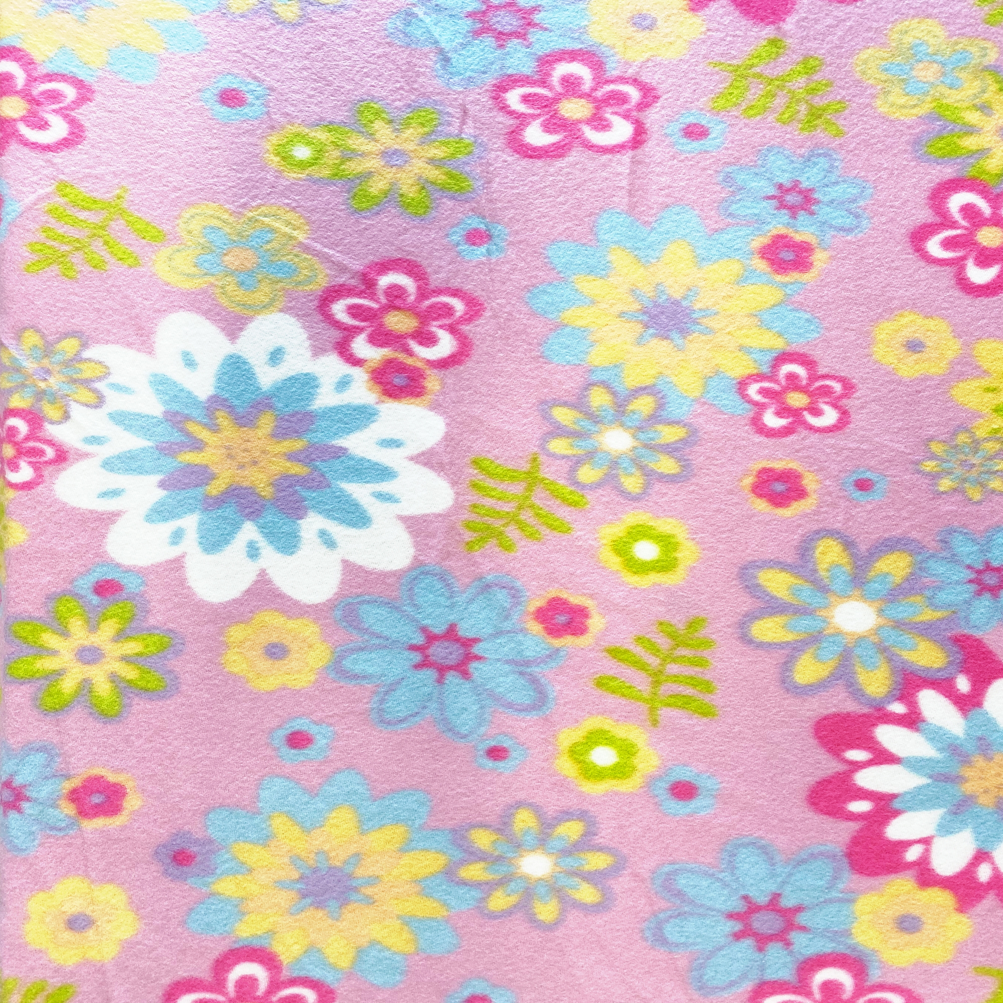 Rosetta Pink Fleece Fabric