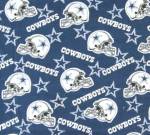 Dallas Cowboys Allovers NFL Fleece Fabric
