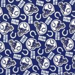 Indianapolis Colts Allovers NFL Fleece Fabric