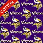 Minnesota Vikings NFL Cotton Fabric