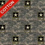 United States Army Cotton Fabric	