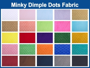 Minky Dimple Dots Fabric