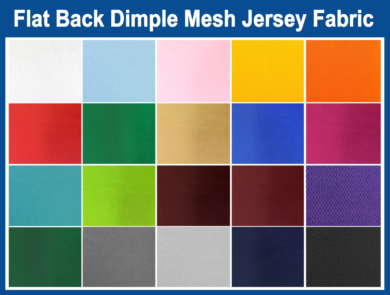 Athletic Mesh Jersey Fabric - Athletic Sports Mesh Fabrics