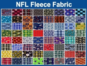 Minnesota Vikings Fleece Fabric 60 Wide NFL By The Yard