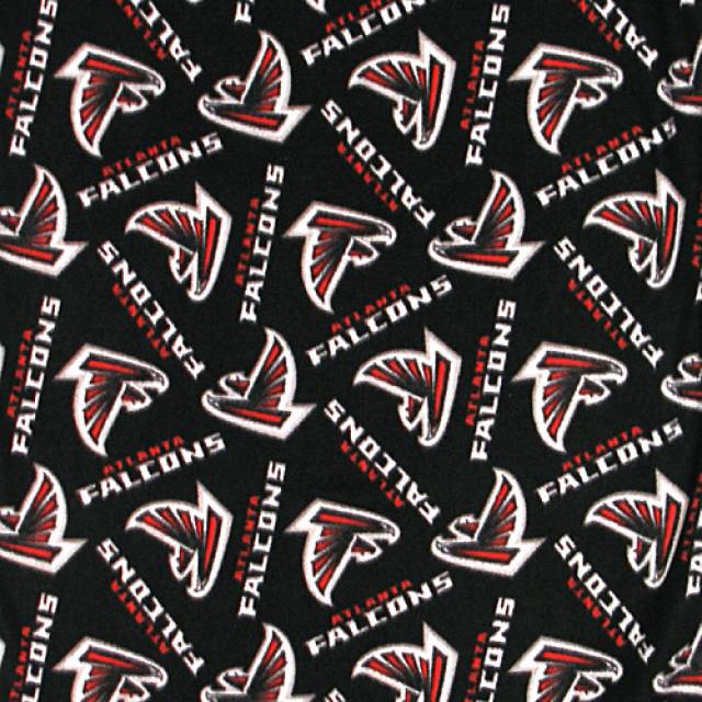 Atlanta Falcons NFL Fleece Fabric