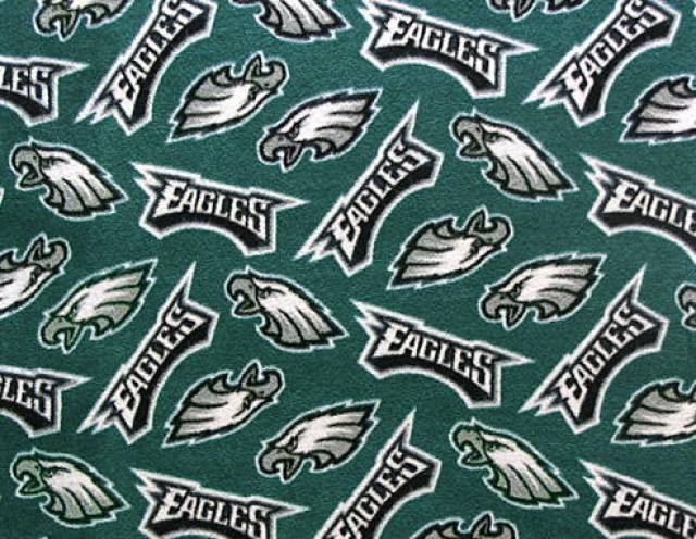 Philadelphia Eagles Allovers NFL Fleece Fabric