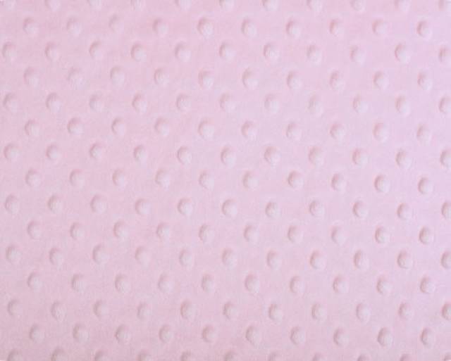 Baby Pink Cuddle Dimple Dot Fabric