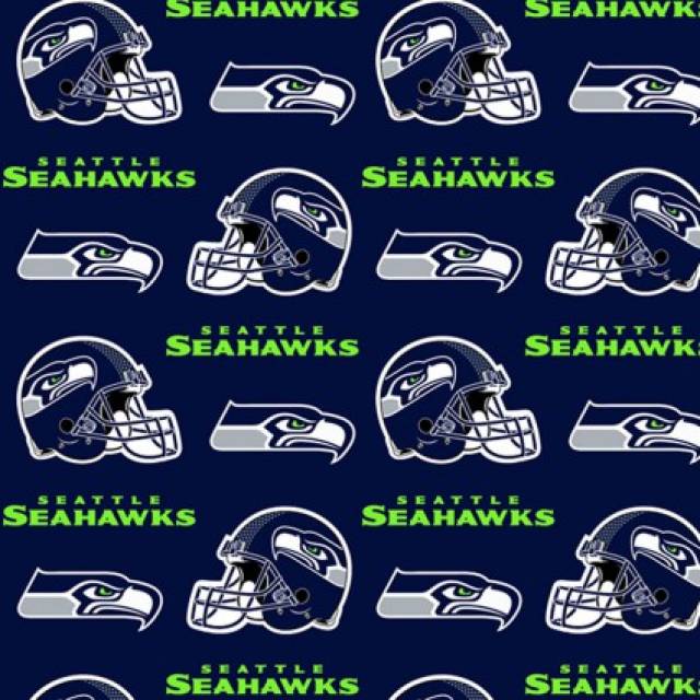 Seattle Seahawks NFL Fleece Fabric