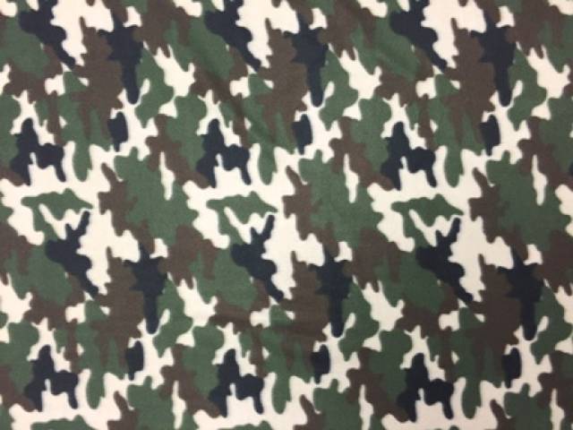 Grey Military Army Camo Print Fabric 100% Cotton 58/60 Wide Sold