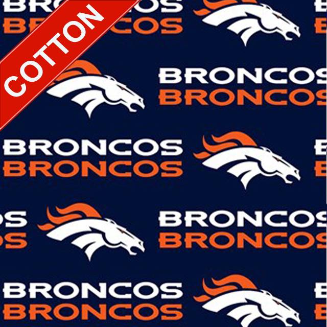 Fabric Denver Broncos NFL Fan Shop