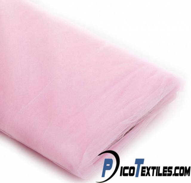 Baby Pink Tulle Fabric - Tulle Fabric by the Bolt