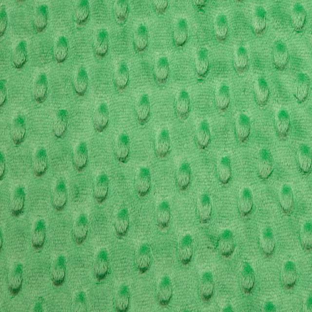 Kelly Green Cuddle Dimple Dot Fabric