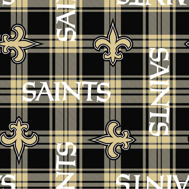 New Orleans Saints Cotton Fabric Hometown - 2 Yrds Min