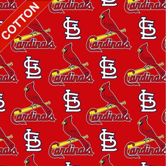 Cardinals Cotton Fabric 