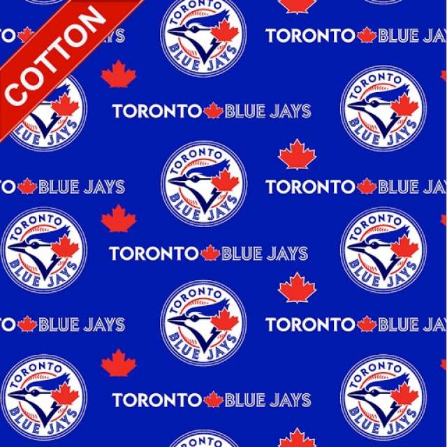 Toronto Blue Jays MLB Cotton Fabric
