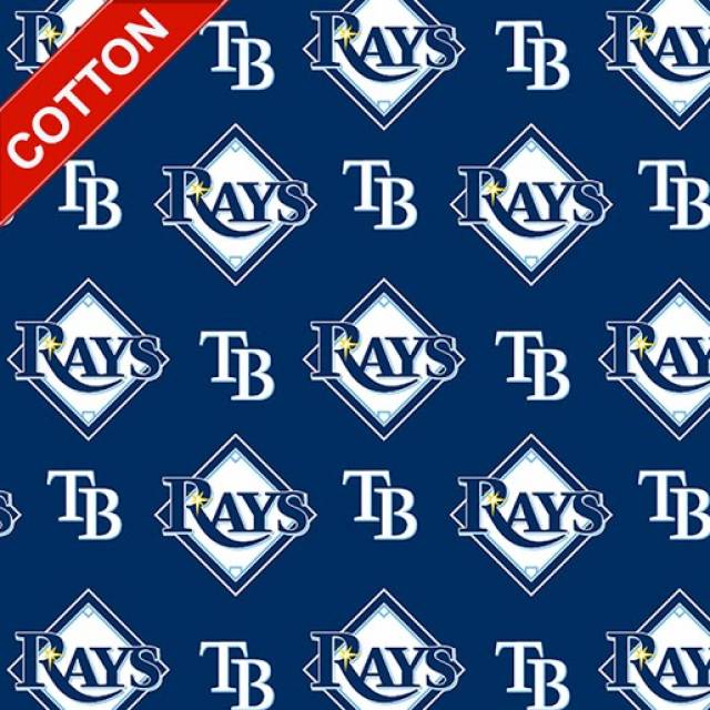 Tampa Bay Rays MLB Cotton Fabric
