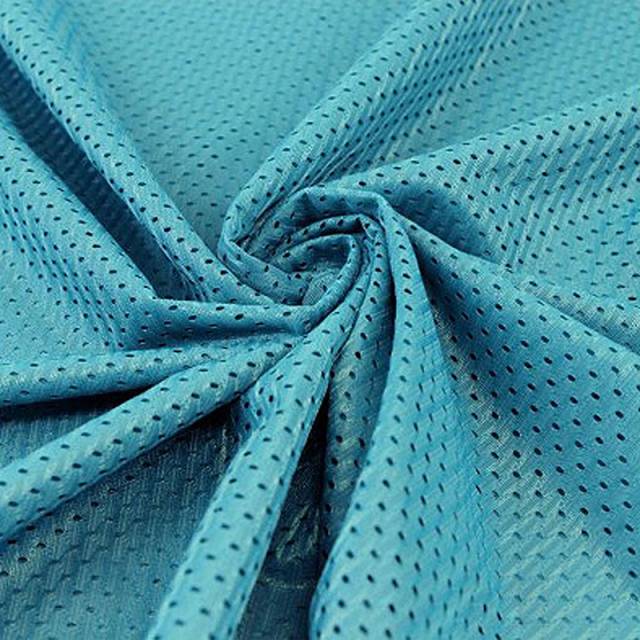 teal mesh fabric
