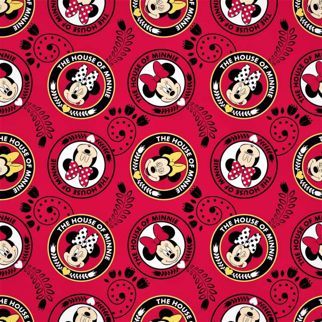 minnie mouse jersey fabric