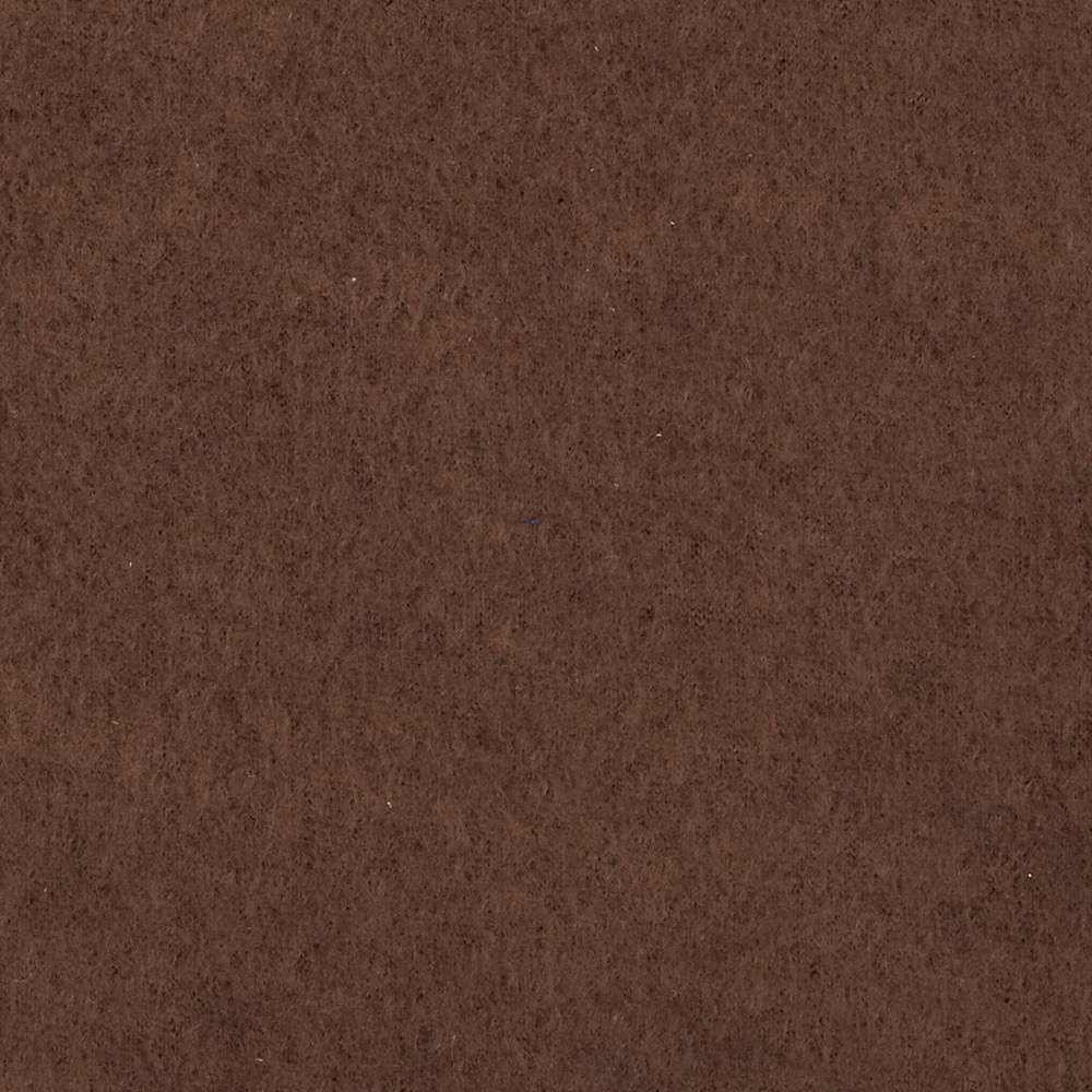 Brown Solid Fleece Fabric