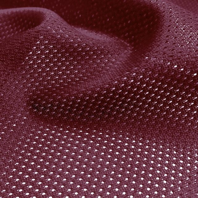 👕Red Micro Mesh Jersey Fabric - Fabric by the Yard