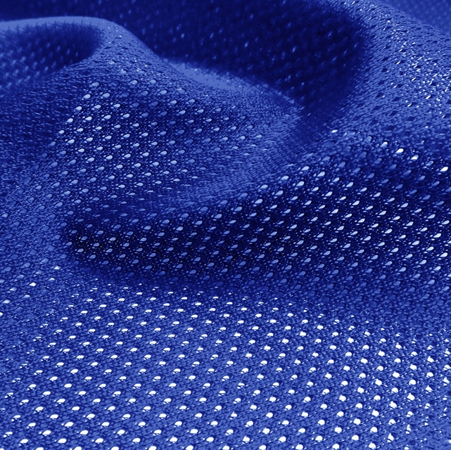 Blue jersey outlet fabric