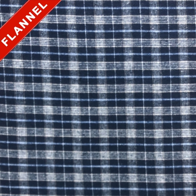 Tartan Plaid Yarn Dyed Flannel Fabric. FP07