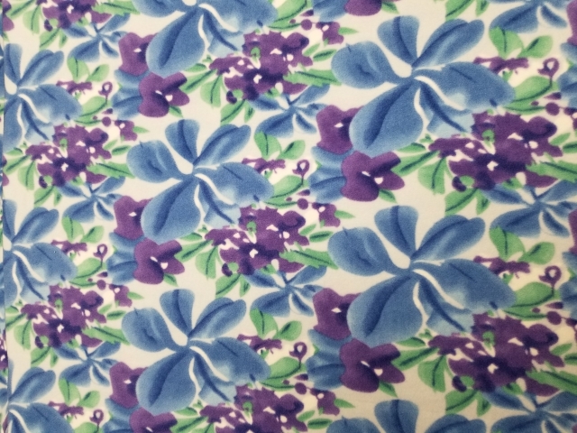 Astromedia Floral Fleece Fabric