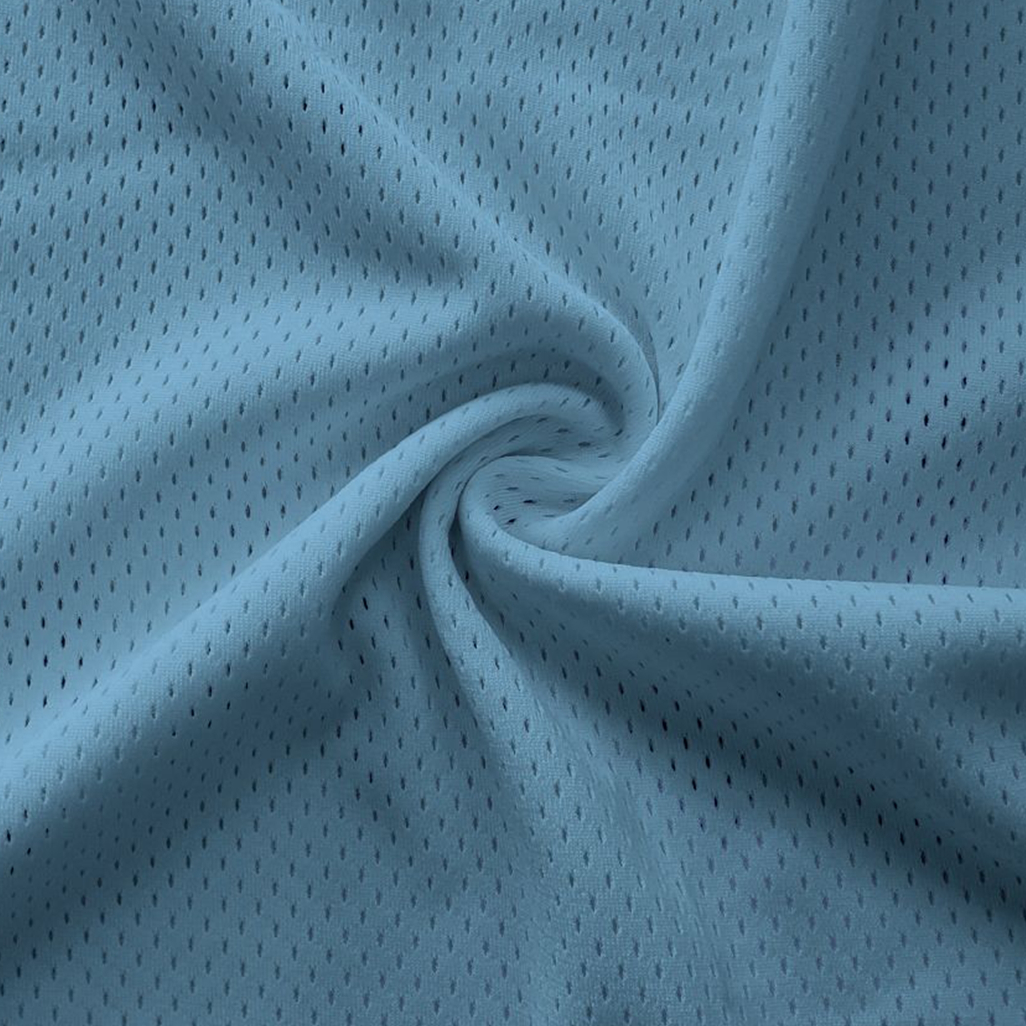Columbia Blue Pro Mesh Heavy Jersey Fabric