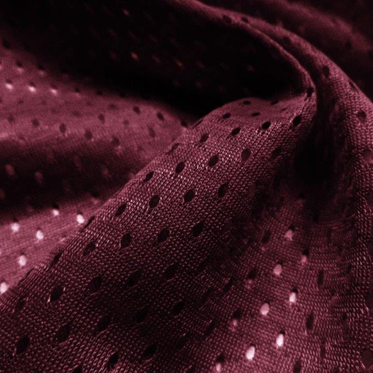 Maroon mesh fabric new arrivals