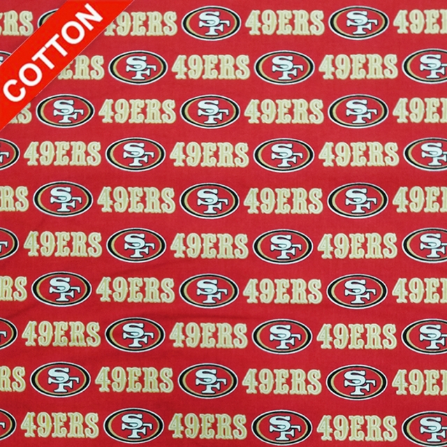 NFL Marvel Spider-man San Francisco 49ers Cotton Fabric by the Yard  Clearance 70400-D 