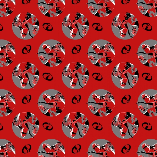 Disney The Incredibles Fleece Fabric