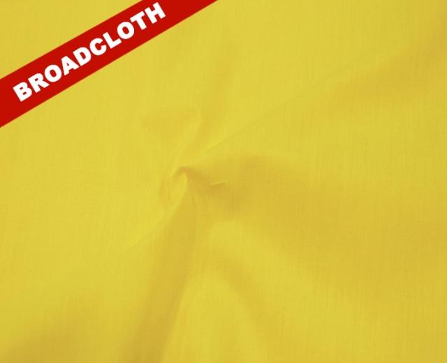 58 Yellow Poly Blend Stretch Terry Cloth Fabric by the Yard
