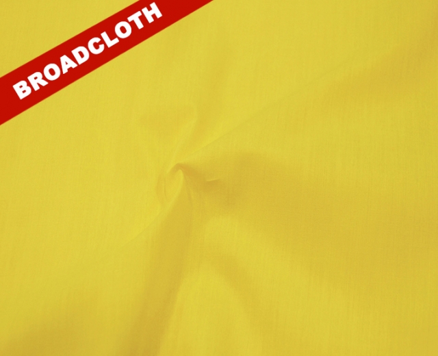 Broadcloth Fabric - Polyester-Cotton Blend - Orange