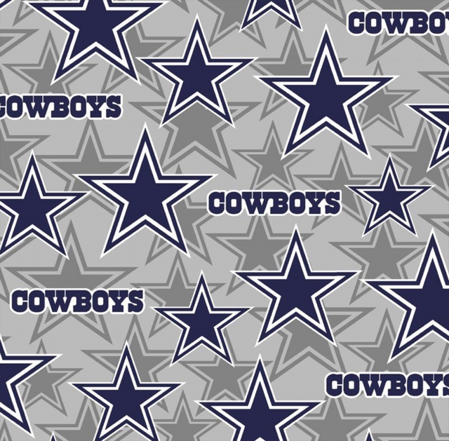 Dallas Cowboys Retro NFL Fleece Fabric