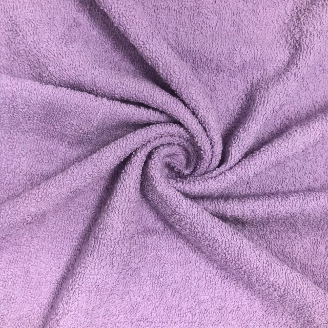 Lavender Terry Cloth Fabric