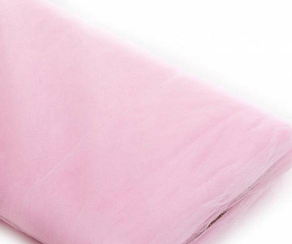 Baby Pink Tulle Fabric - Tulle Fabric by the Bolt