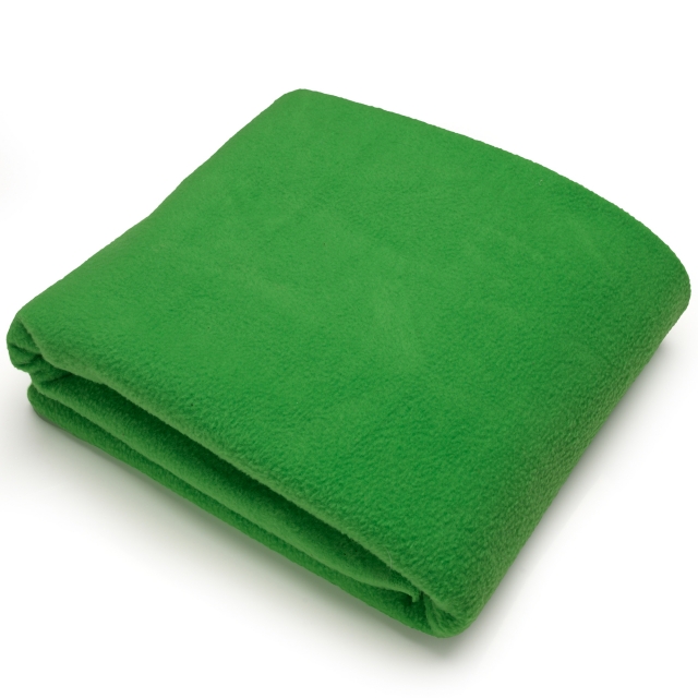 Kelly Green Solid Fleece Fabric