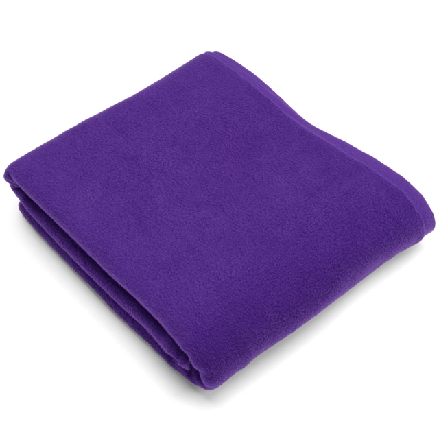 Purple Solid Fleece Fabric